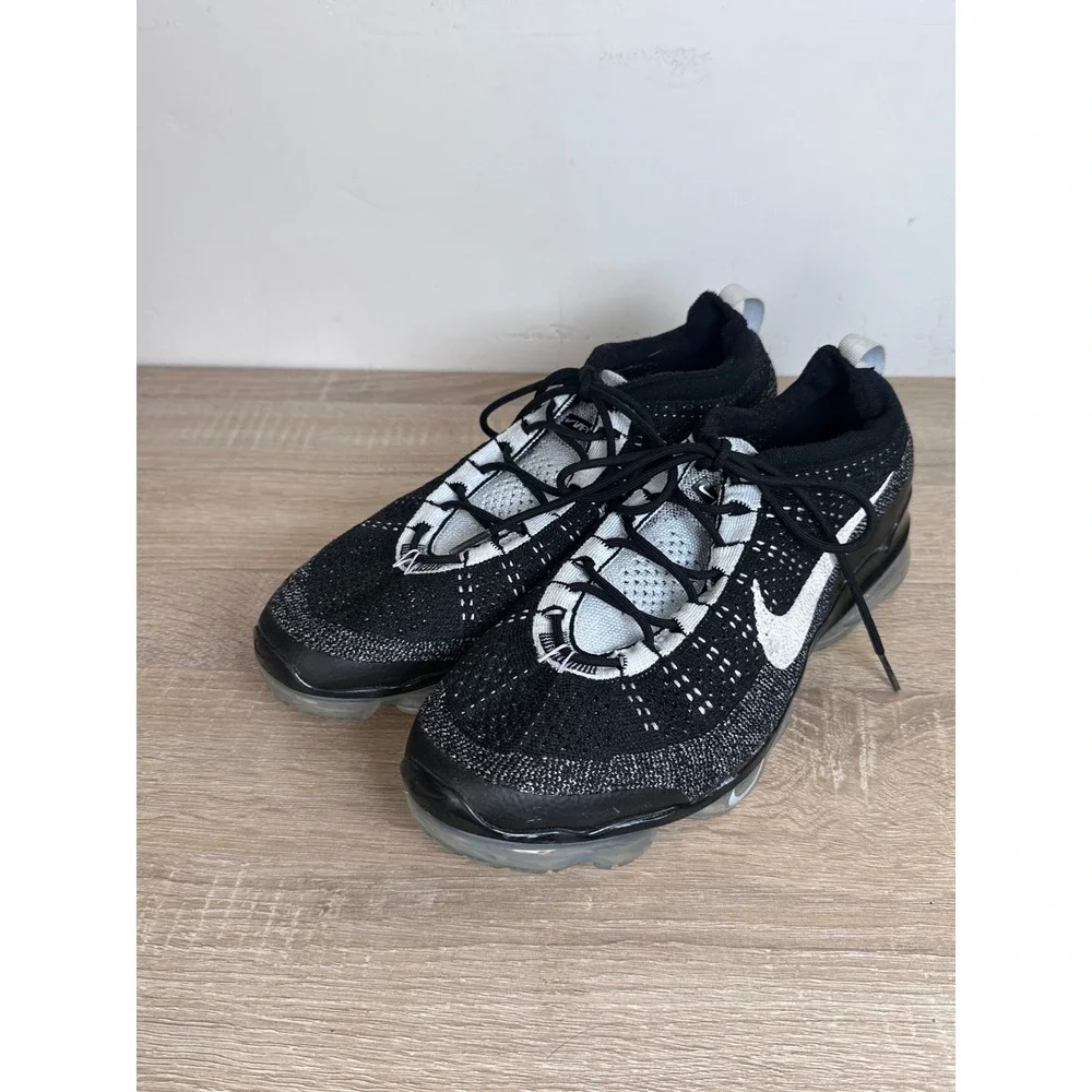 Nike Air VaporMax 2023 Flyknit Black White DV1678-010 Mens 11.5 Running Shoes